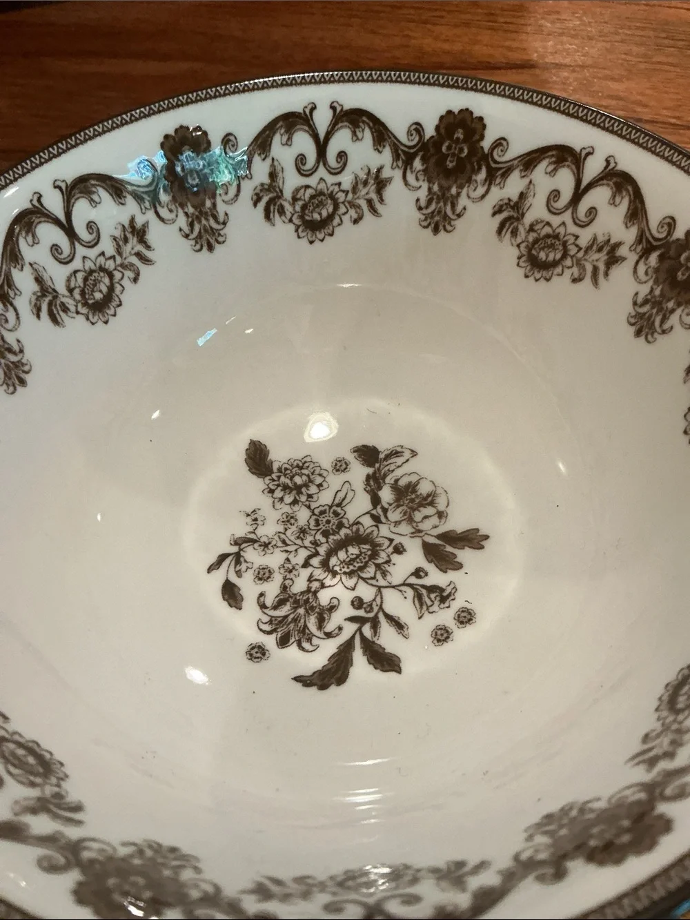 *Out of Stock Online* Hobby Lobby Brown Toile Bowls - Set of 4